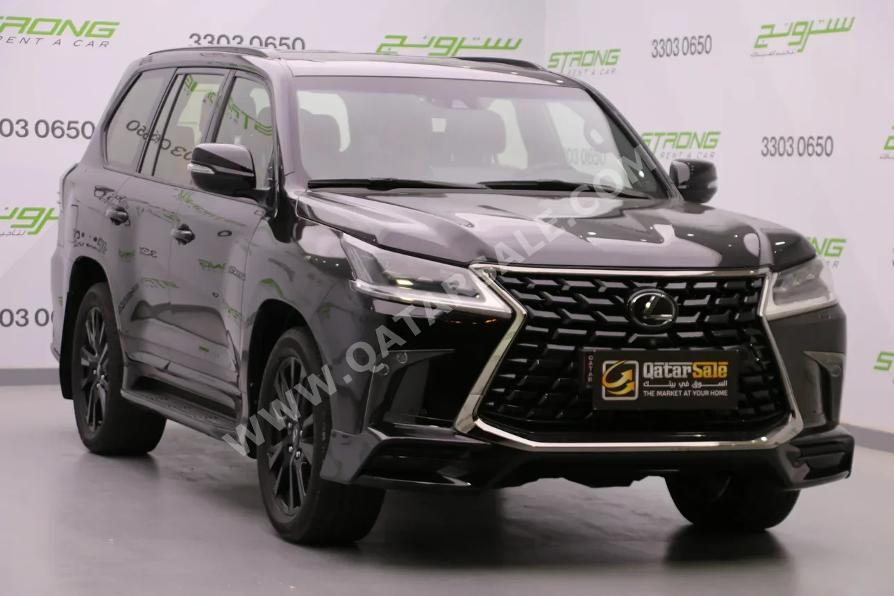 Lexus  LX  570 S Black Edition  2020  Automatic  180,000 Km  8 Cylinder  Four Wheel Drive (4WD)  SUV  Black