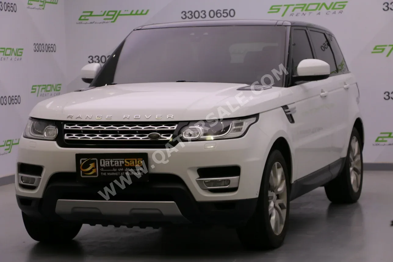 Land Rover  Range Rover  Sport  2017  Automatic  120,000 Km  6 Cylinder  Four Wheel Drive (4WD)  SUV  White