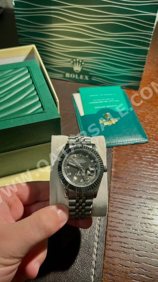 Watches - Rolex  - Quartz Watch  - Grey  - Men Watches