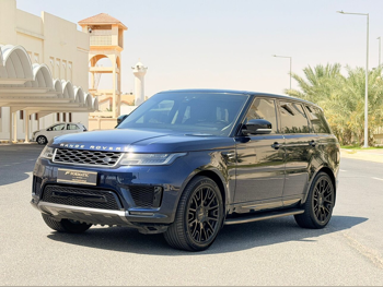 Land Rover  Range Rover  Sport  2021  Automatic  100,000 Km  6 Cylinder  Four Wheel Drive (4WD)  SUV  Dark Blue  With Warranty