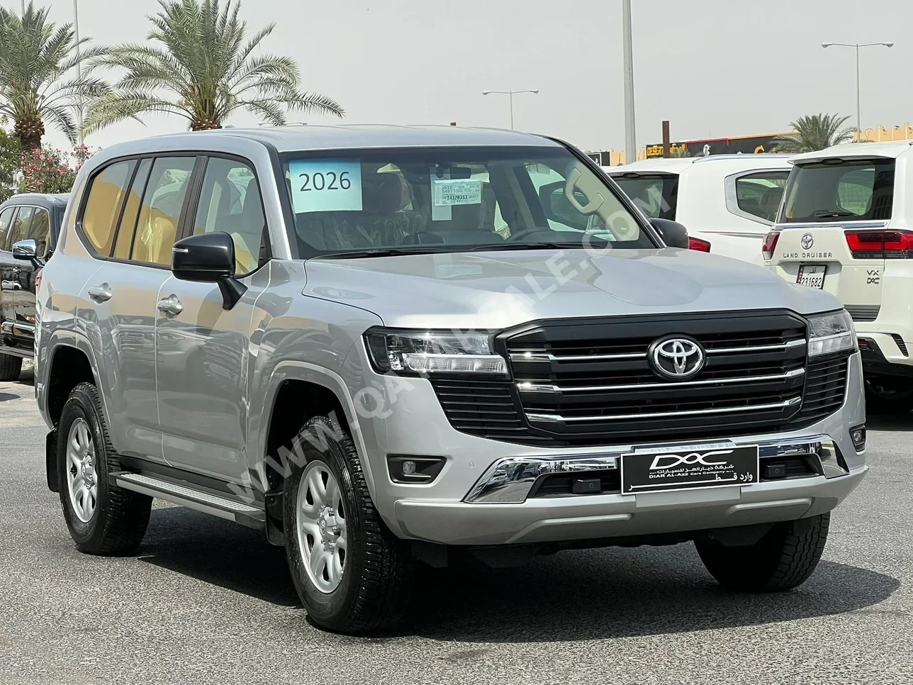 Toyota  Land Cruiser  GX  2026  Automatic  0 Km  6 Cylinder  Four Wheel Drive (4WD)  SUV  Silver  With Warranty