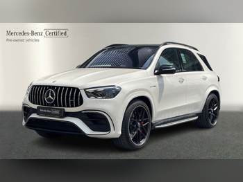 مرسيدس - بنز  جي ال اي  63S AMG  2024  اوتوماتيك  100 كم  8 سلندر  دفع رباعي  اس يو في  أبيض  تحت الضمان