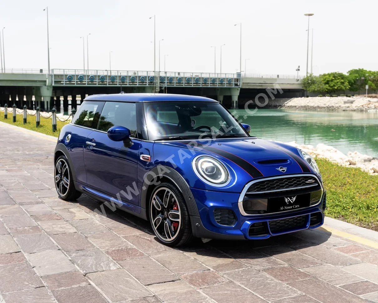 Mini  Cooper  JCW  2020  Automatic  85,000 Km  4 Cylinder  Front Wheel Drive (FWD)  Hatchback  Blue