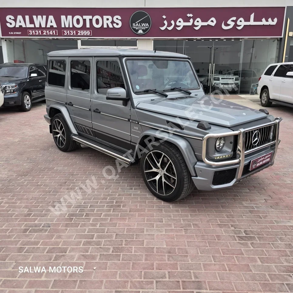 Mercedes-Benz  G-Class  55 AMG  2011  Automatic  197,000 Km  8 Cylinder  Four Wheel Drive (4WD)  SUV  Silver