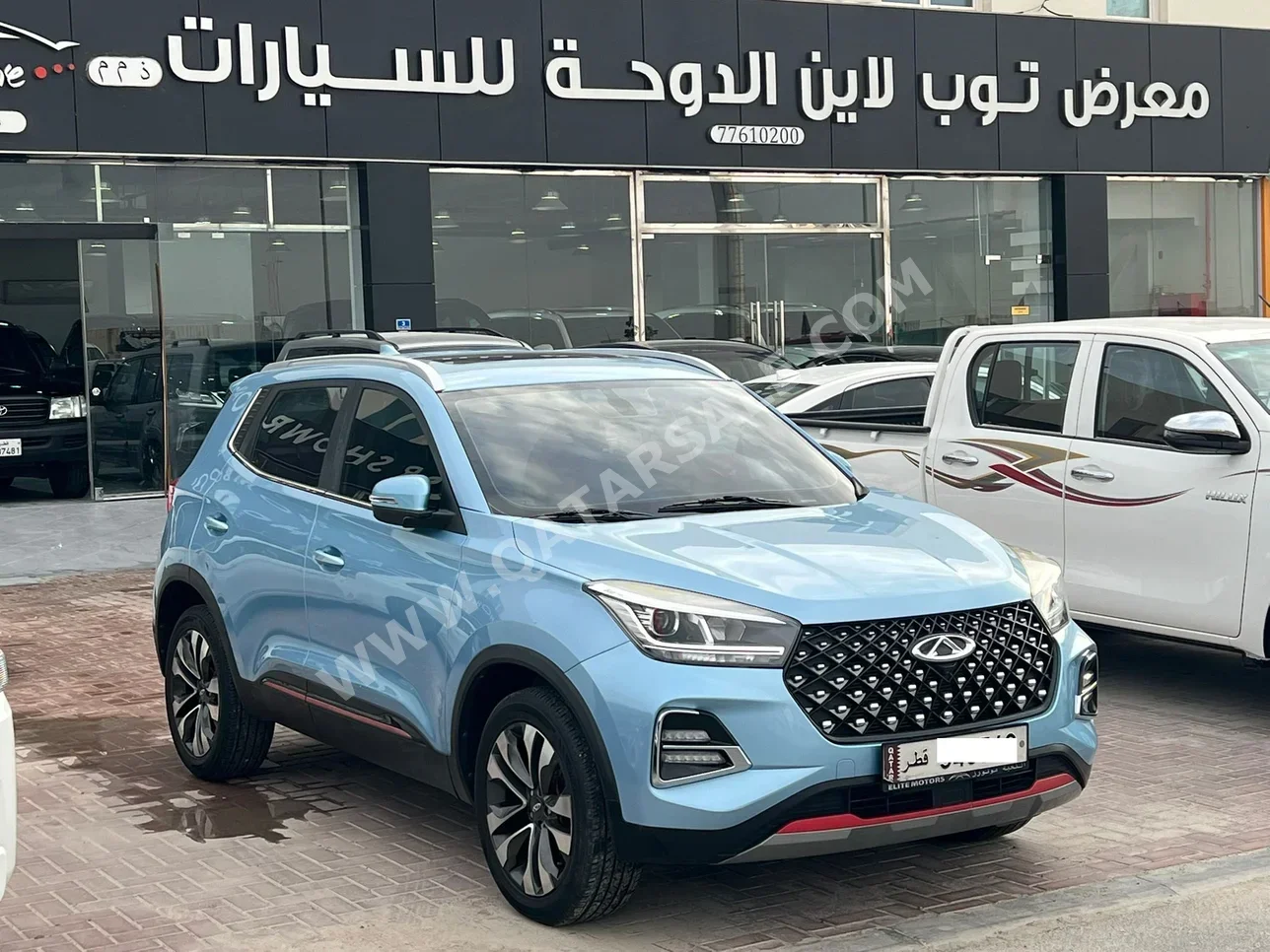 شيري  تيجو  4 برو  2023  اوتوماتيك  139,000 كم  4 سلندر  دفع خلفي  اس يو في  ازرق