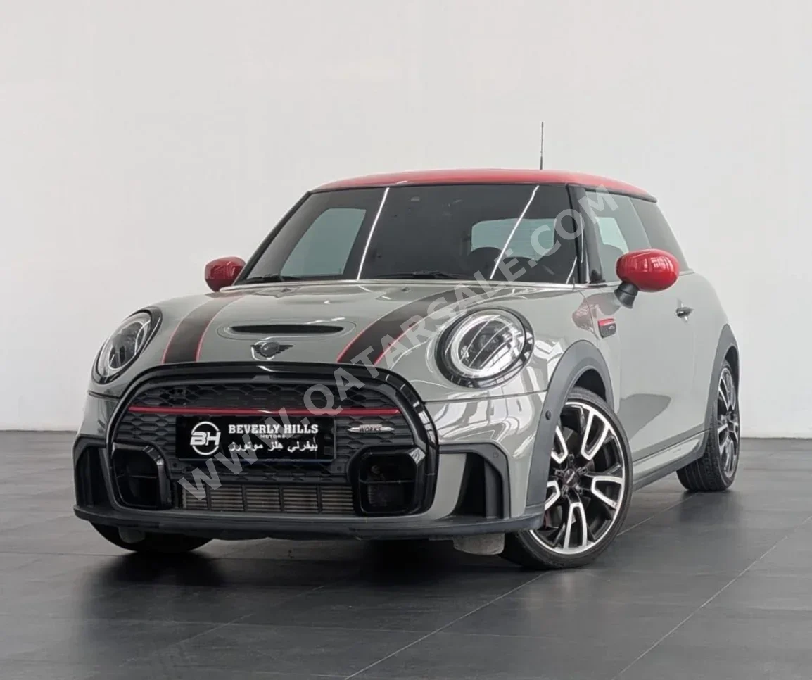 Mini  Cooper  JCW  2022  Automatic  61,480 Km  4 Cylinder  Front Wheel Drive (FWD)  Hatchback  Gray Nardo  With Warranty
