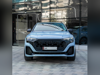Audi Q8 S-Line 2024 Automatic 8,000 Km 8 Cylinder All Wheel Drive (AWD) SUV Blue With Warranty
