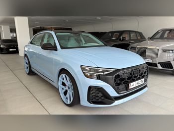 Audi  Q8  S-Line  2024  Automatic  8,000 Km  6 Cylinder  All Wheel Drive (AWD)  SUV  Blue  With Warranty