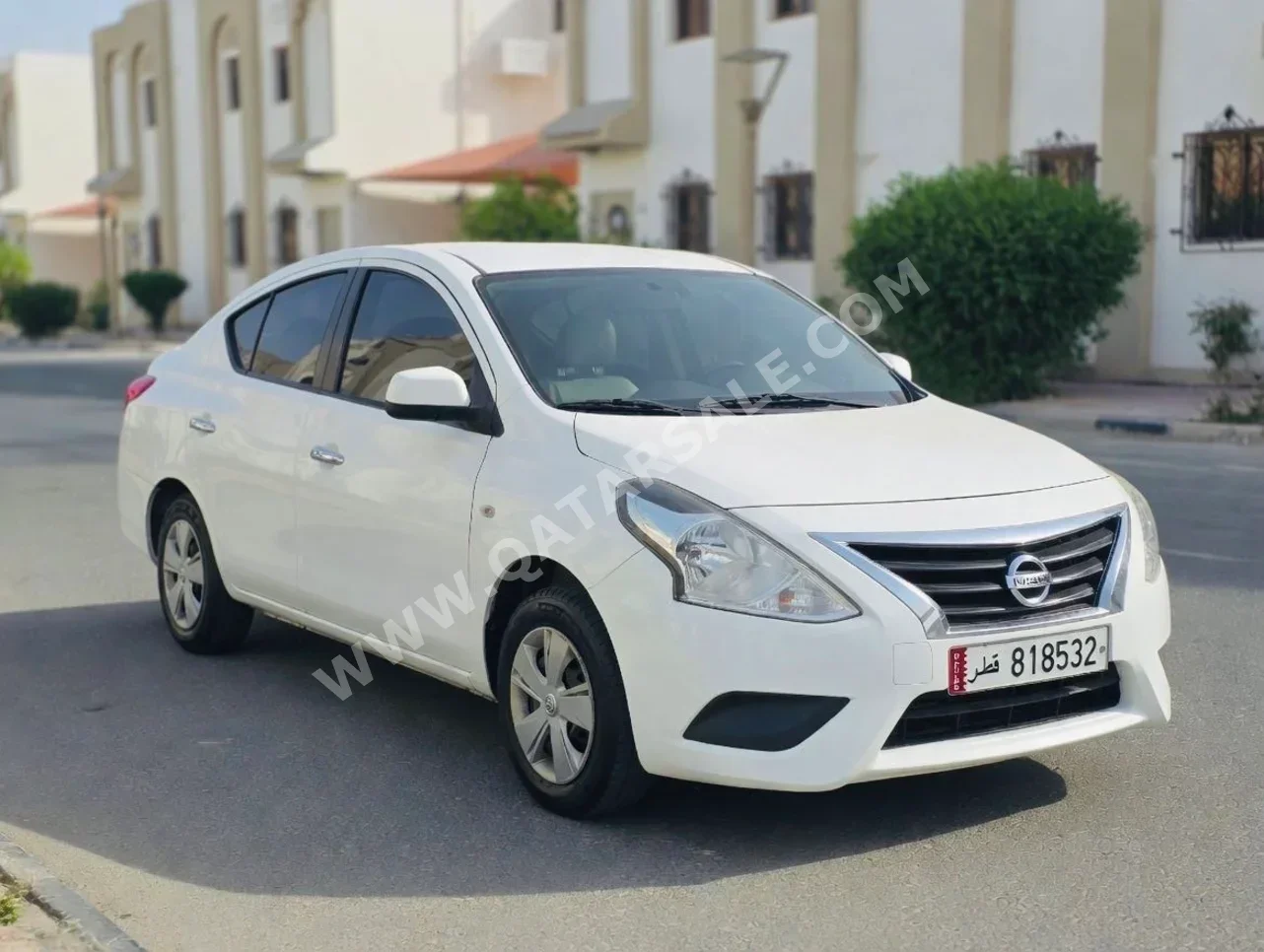 Nissan  Sunny  2019  Automatic  100,000 Km  4 Cylinder  Front Wheel Drive (FWD)  Sedan  White  With Warranty