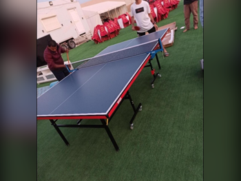 أسود و أزرق  طاولة تنس ( بنق بونق )