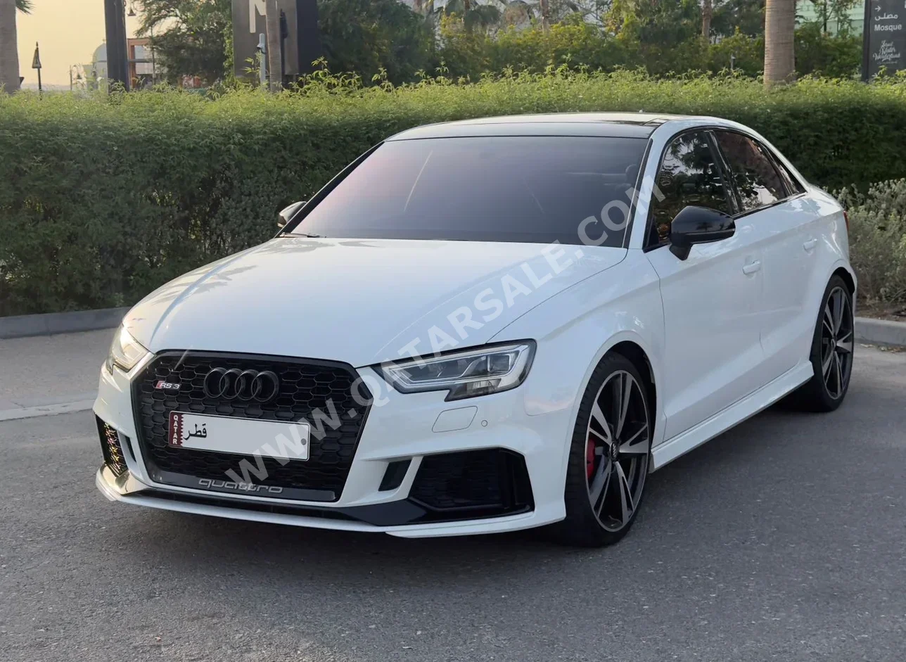 Audi  RS  3  2017  Automatic  39,000 Km  5 Cylinder  All Wheel Drive (AWD)  Sedan  White