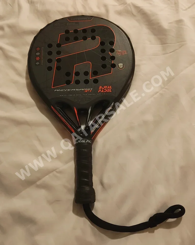 Tennis/Paddle Rackets Black  For Adults  Racket Bag Included  For Advanced