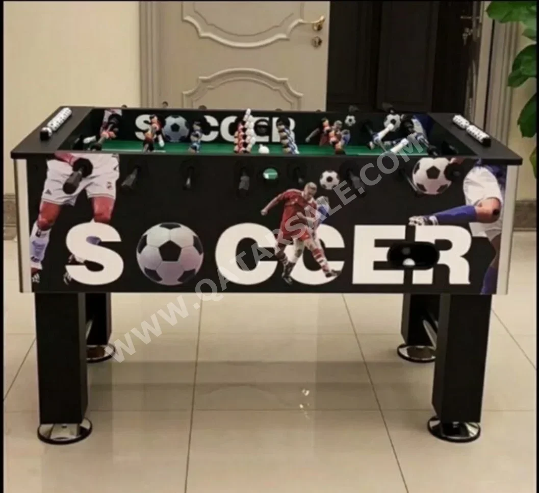 Black  Foosball Table