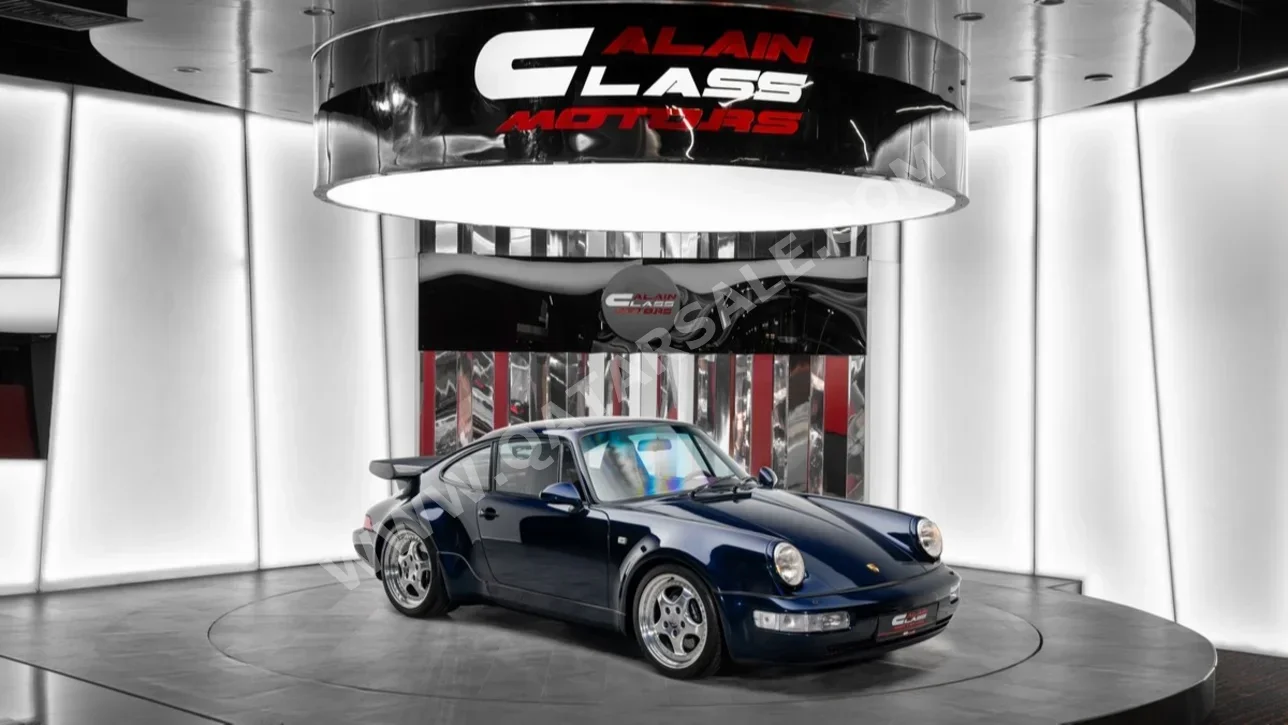 Porsche 911 Turbo 1991 Manual 107,904 Km 6 Cylinder Rear Wheel Drive (RWD) Coupe / Sport Blue