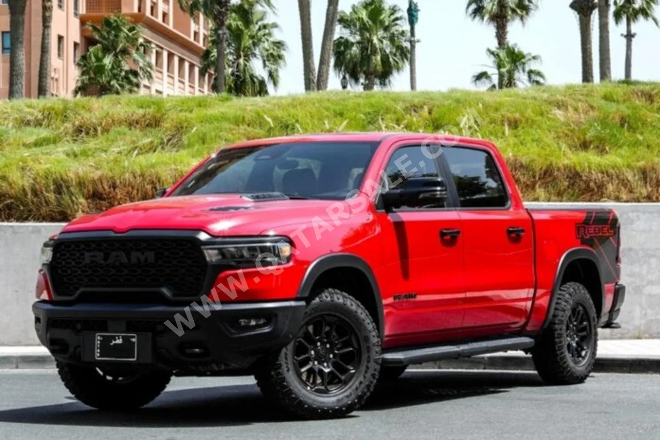 Dodge  Ram  Rebel  2025  Automatic  27,000 Km  6 Cylinder  Four Wheel Drive (4WD)  Pick Up  Red  With Warranty