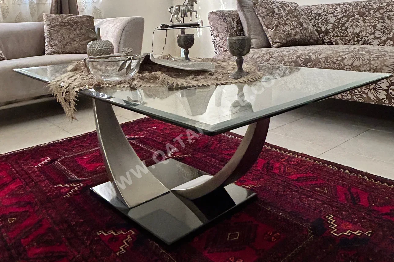 Tables & Sideboards Set of 3 Pieces  - Transparent