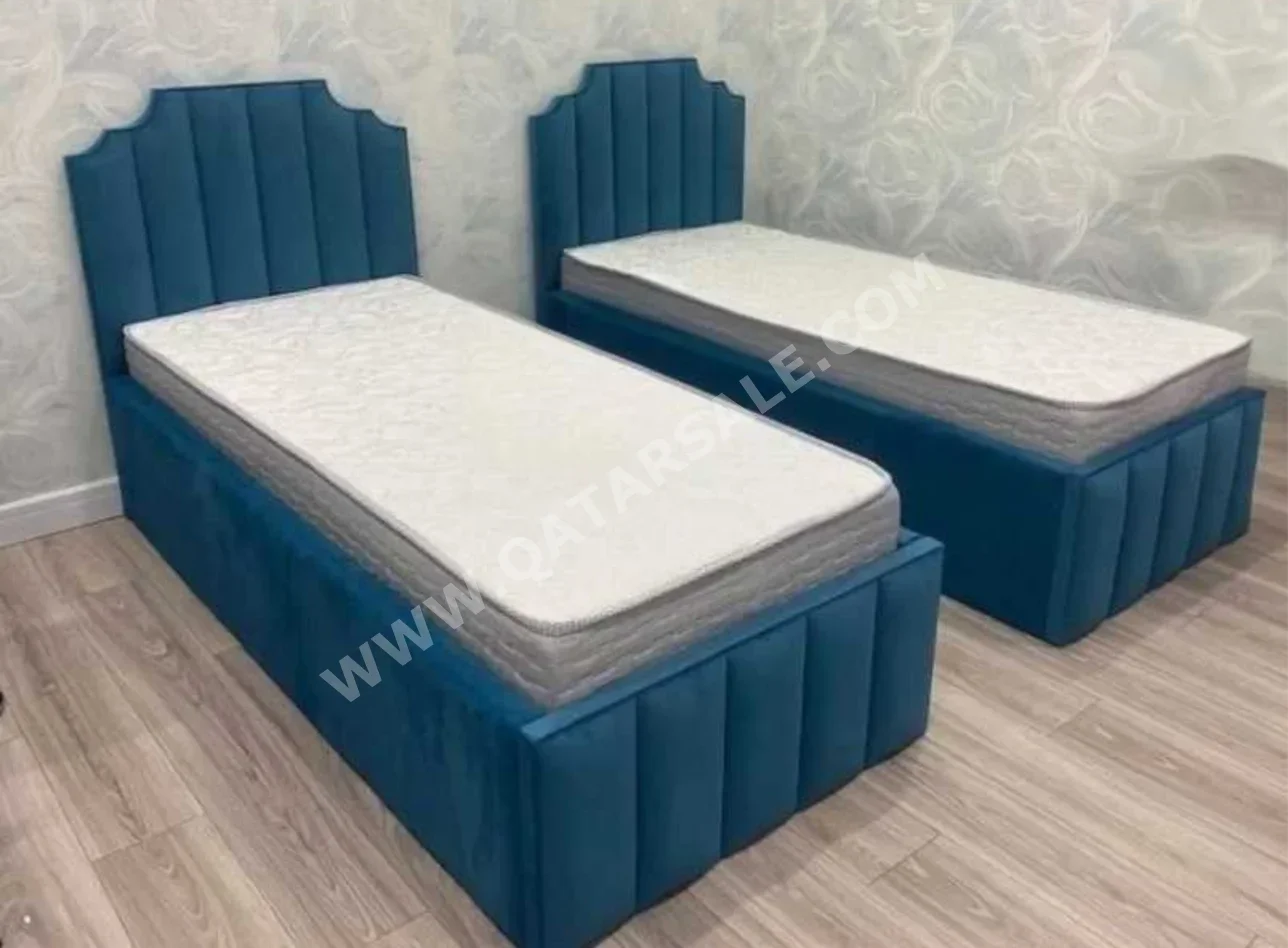 Beds - Single  - Green  - Mattress Included