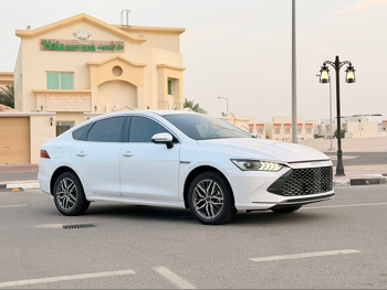BYD  Qin Plus  DM-i  2025  Automatic  10,000 Km  4 Cylinder  Front Wheel Drive (FWD)  Sedan  White  With Warranty