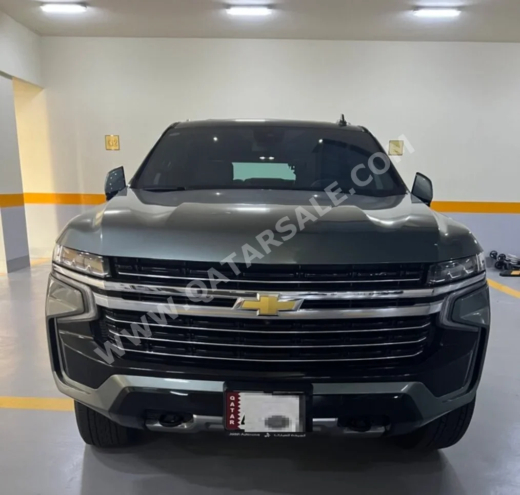 Chevrolet  Tahoe  LT  2023  Automatic  31,000 Km  8 Cylinder  Four Wheel Drive (4WD)  SUV  Olive Green  With Warranty