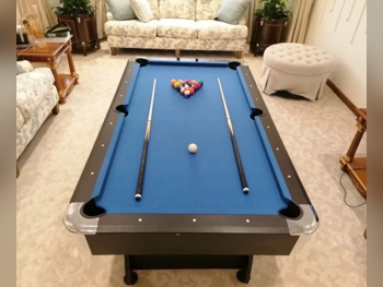 Blue  Billiard Table