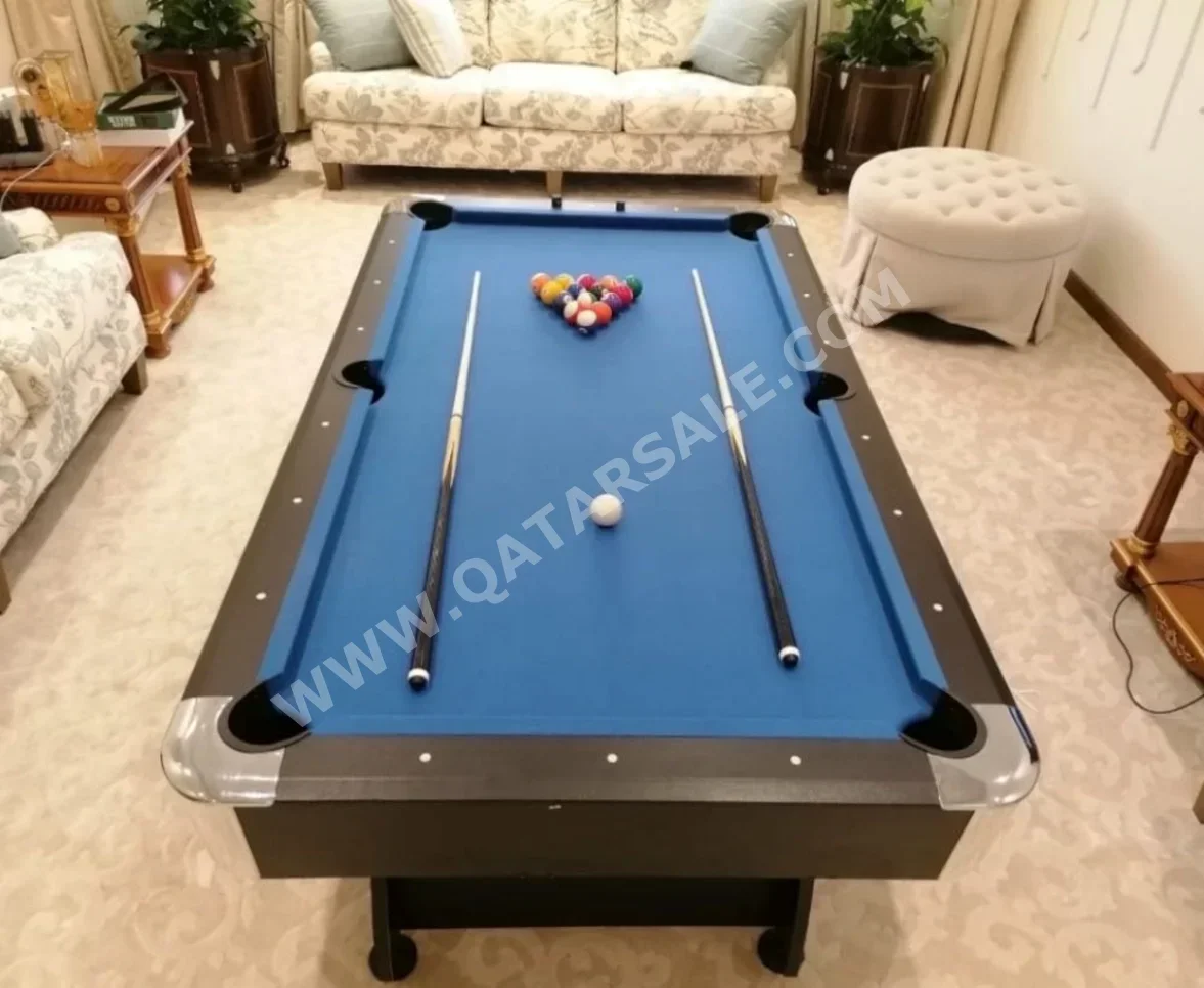 Blue  Billiard Table