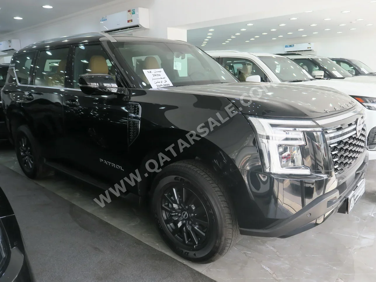 Nissan  Patrol  SE  2026  Automatic  0 Km  6 Cylinder  Four Wheel Drive (4WD)  SUV  Black  With Warranty