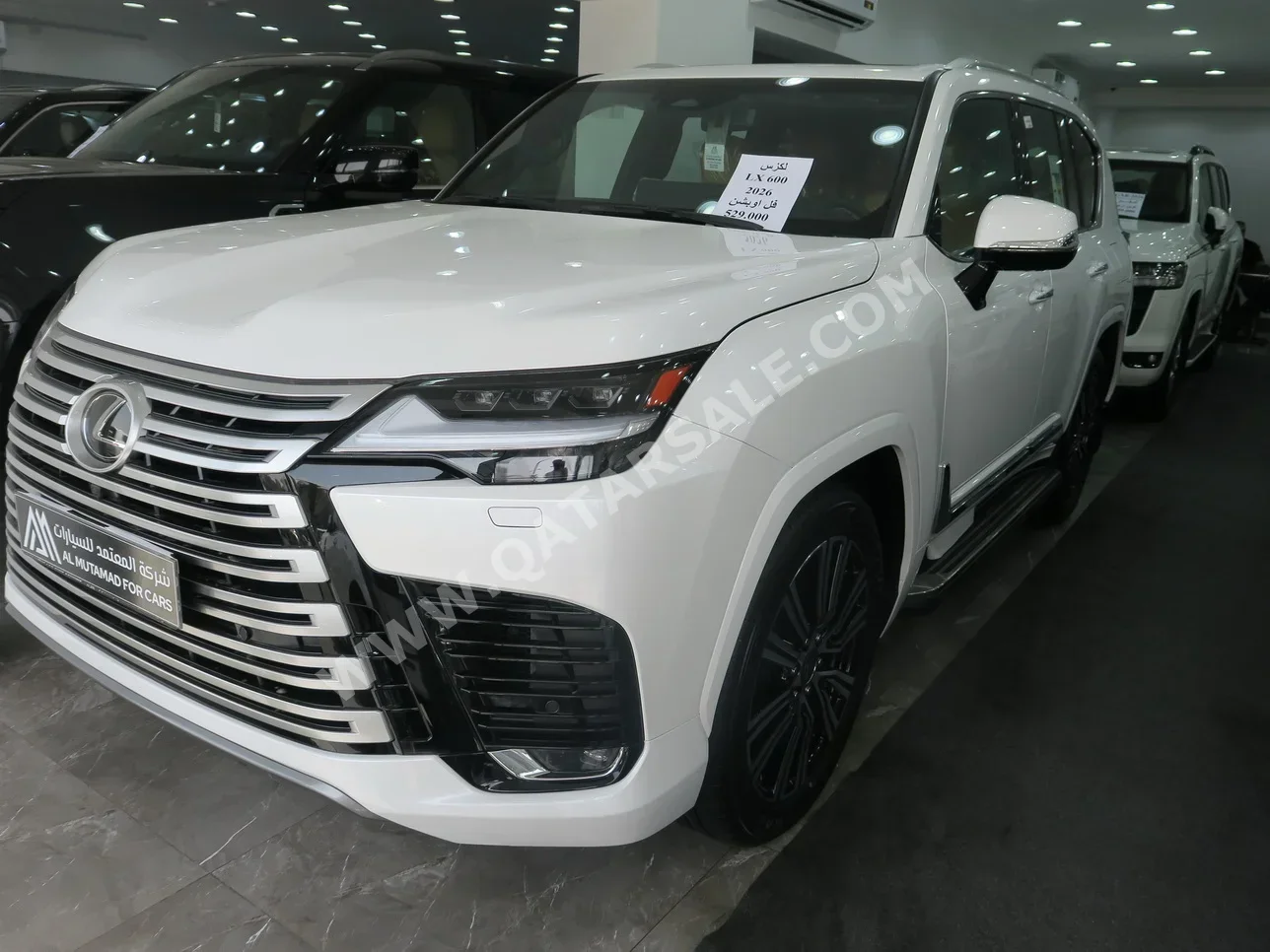 Lexus  LX  600 Luxury  2026  Automatic  0 Km  6 Cylinder  Four Wheel Drive (4WD)  SUV  White  With Warranty