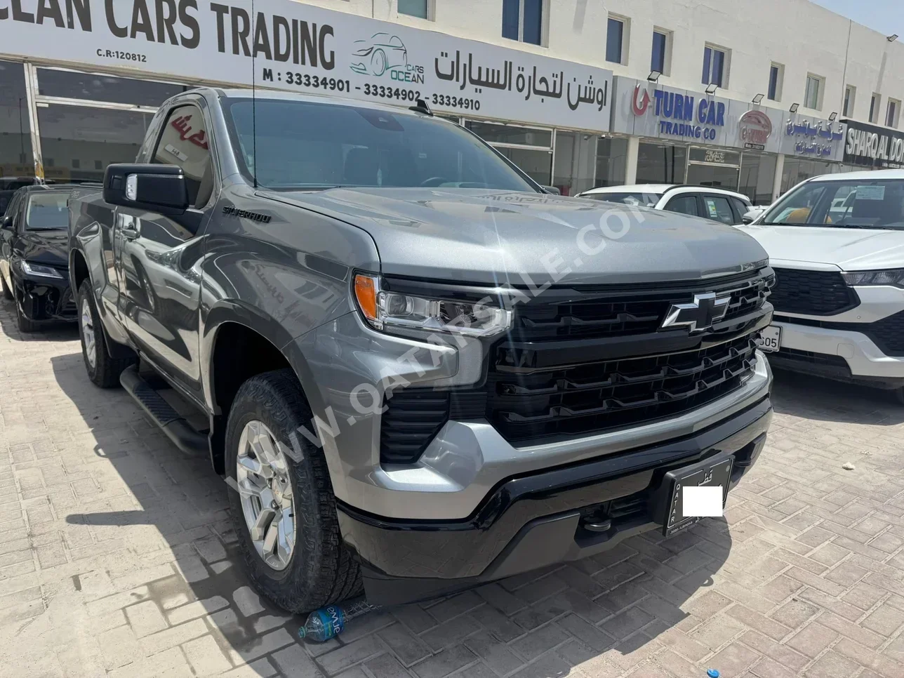 Chevrolet Silverado LT 2023 Automatic 39,000 Km 8 Cylinder Four Wheel Drive (4WD) Pick Up Gray With Warranty