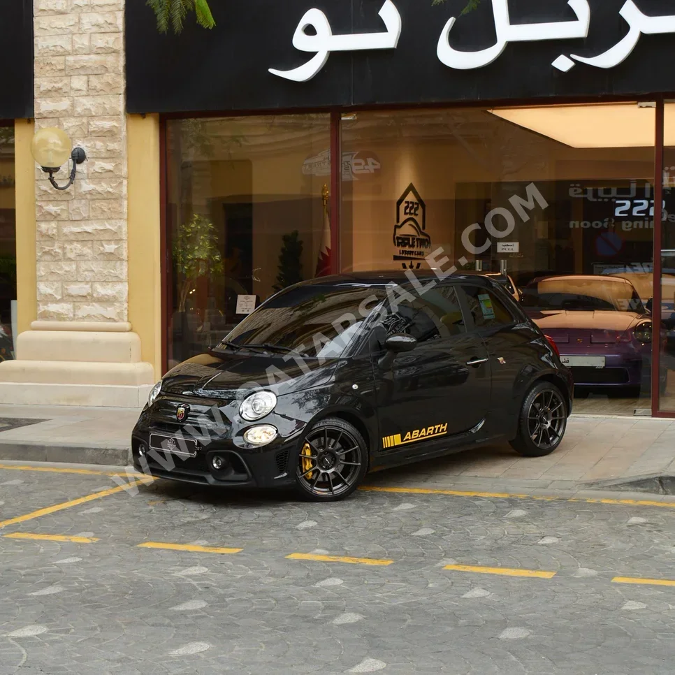Fiat  695  Abarth  2023  Automatic  14,700 Km  4 Cylinder  Front Wheel Drive (FWD)  Hatchback  Black  With Warranty