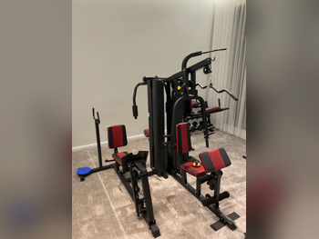 Gym Equipment Machines - Body Weight  - Black  220 CM  2022  155 CM  120 Kg  Warranty  With Cushions  With Installation  With Delivery