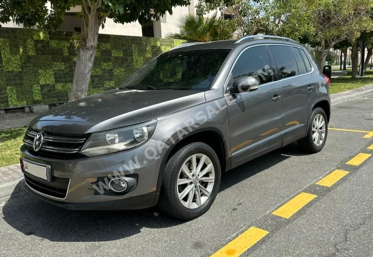 Volkswagen  Tiguan  2.0 TSI  2014  Automatic  290,000 Km  4 Cylinder  All Wheel Drive (AWD)  SUV  Gray