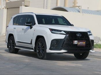 Lexus  LX  600 F Sport  2025  Automatic  24,000 Km  6 Cylinder  Four Wheel Drive (4WD)  SUV  White  With Warranty