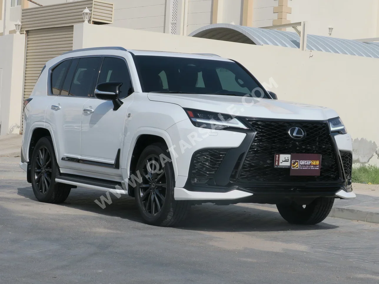 Lexus  LX  600 F Sport  2025  Automatic  21,500 Km  6 Cylinder  Four Wheel Drive (4WD)  SUV  White  With Warranty