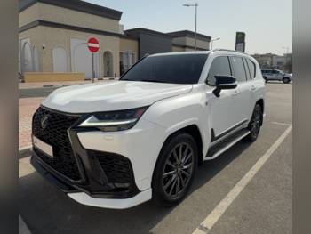 Lexus  LX  600 F Sport  2023  Automatic  85,000 Km  6 Cylinder  Four Wheel Drive (4WD)  SUV  White  With Warranty