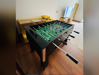 Black and Green  Foosball Table