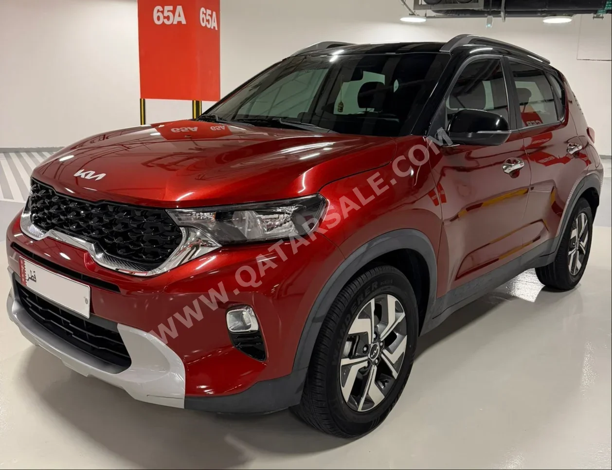 Kia  Sonet  2022  Automatic  5,000 Km  4 Cylinder  Front Wheel Drive (FWD)  SUV  Red