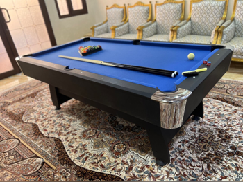 Blue Billiard Table