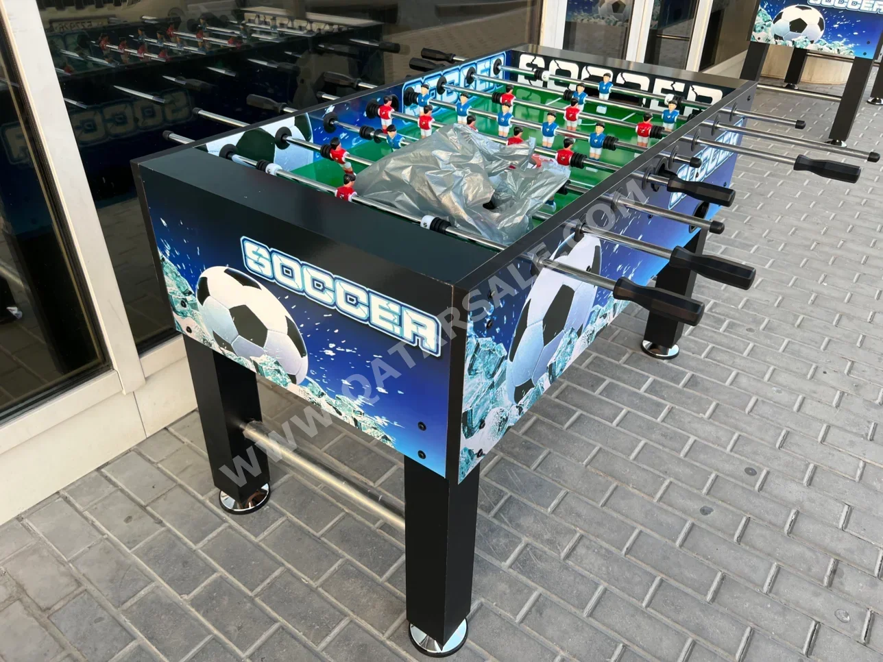 Blue  Foosball Table