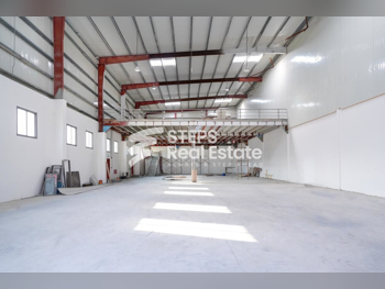 Warehouses & Stores - Al Wakrah  - Barkit Al Awamer  -Area Size: 1850 Square Meter