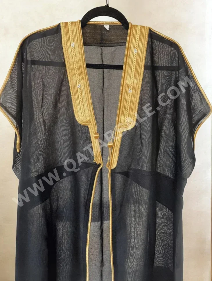 Men Clothes Fleece /  Coats  Black  Spring/Summer  Adjustable / Size: XL