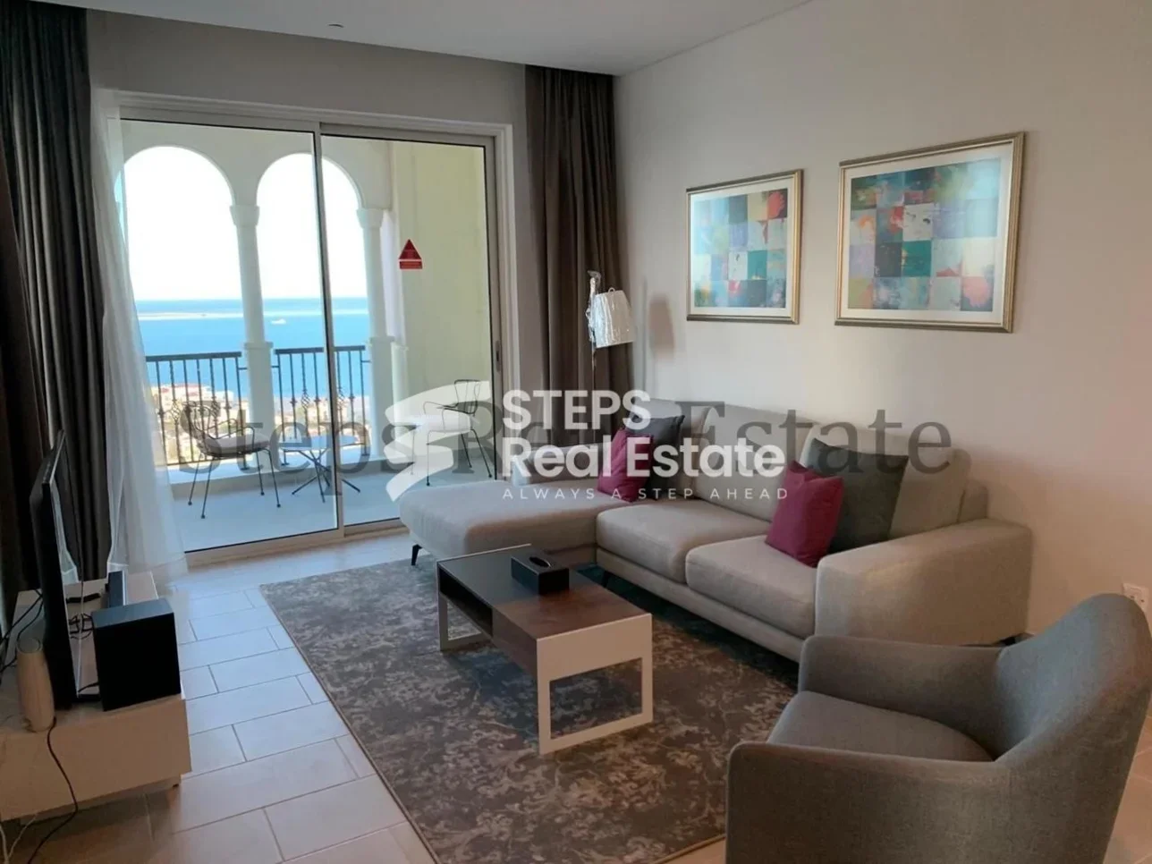 1 Bedrooms Apartment For Rent in Doha - The Pearl Fully Furnished