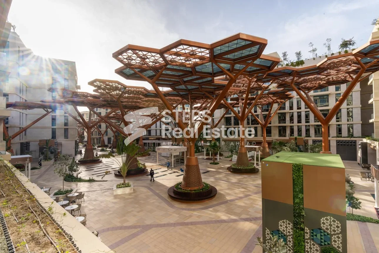 1 Bedrooms  Apartment  For Rent  in Doha -  The Pearl  Semi Furnished