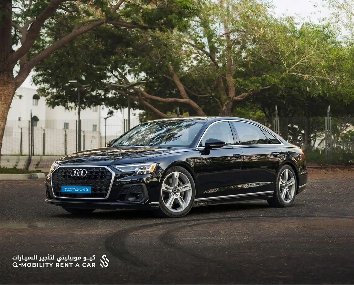 Audi  A8L  6 Cylinder  Sedan  Black  2023