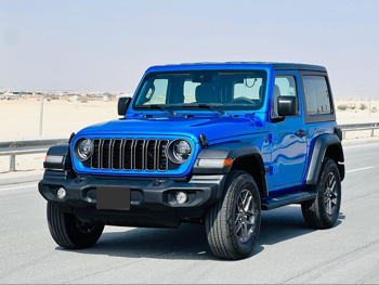 Jeep  Wrangler  Sport  2024  Automatic  0 Km  4 Cylinder  Four Wheel Drive (4WD)  SUV  Blue  With Warranty