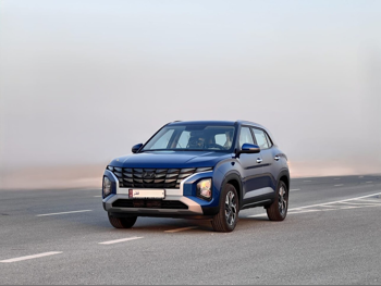 Hyundai  Creta  Deluxe  2025  Automatic  0 Km  4 Cylinder  Front Wheel Drive (FWD)  SUV  Blue  With Warranty