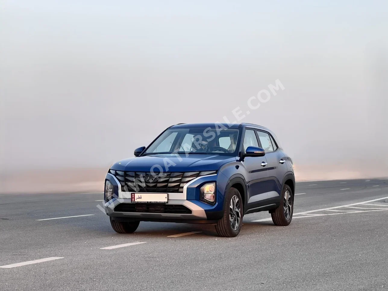 Hyundai  Creta  Deluxe  2025  Automatic  0 Km  4 Cylinder  Front Wheel Drive (FWD)  SUV  Blue  With Warranty