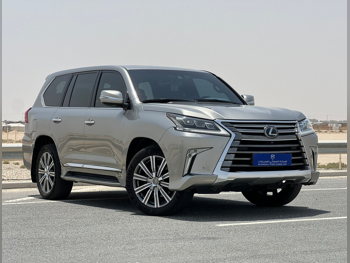 Lexus  LX  570  2017  Automatic  290,000 Km  8 Cylinder  Four Wheel Drive (4WD)  SUV  Light Gold