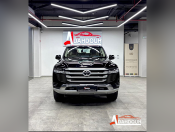 Toyota  Land Cruiser  GXR  2024  Automatic  46,000 Km  6 Cylinder  Four Wheel Drive (4WD)  SUV  Black  With Warranty