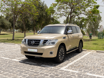 Nissan  Patrol  Platinum  2015  Automatic  135,000 Km  8 Cylinder  Four Wheel Drive (4WD)  SUV  Beige