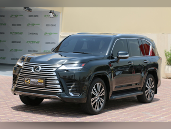 Lexus  LX  600 Luxury  2025  Automatic  12,400 Km  6 Cylinder  Four Wheel Drive (4WD)  SUV  Black  With Warranty